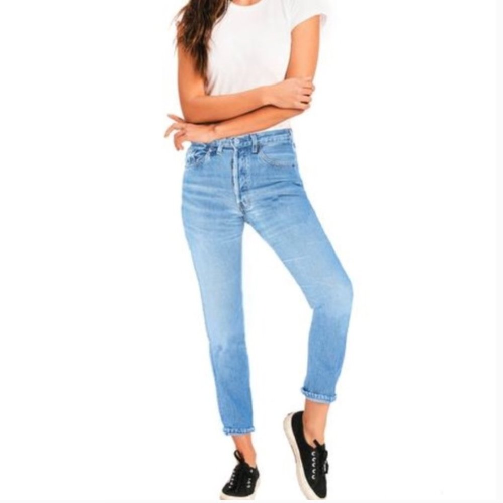 Re/Done | Levi's High Rise Ankle Crop